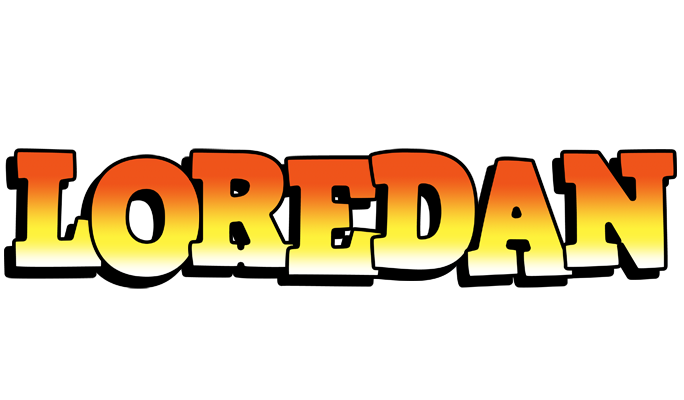 Loredan sunset logo