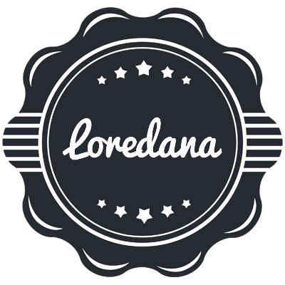 Loredana badge logo