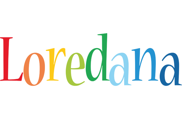 Loredana birthday logo