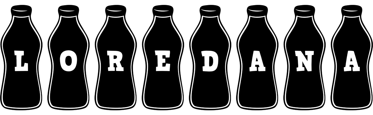 Loredana bottle logo