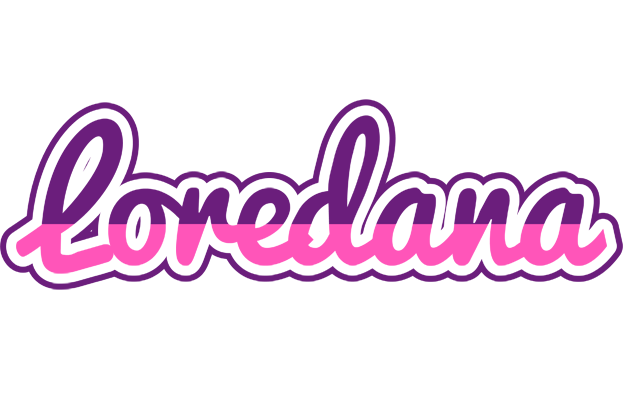 Loredana cheerful logo