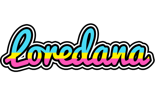 Loredana circus logo