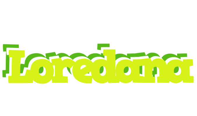 Loredana citrus logo