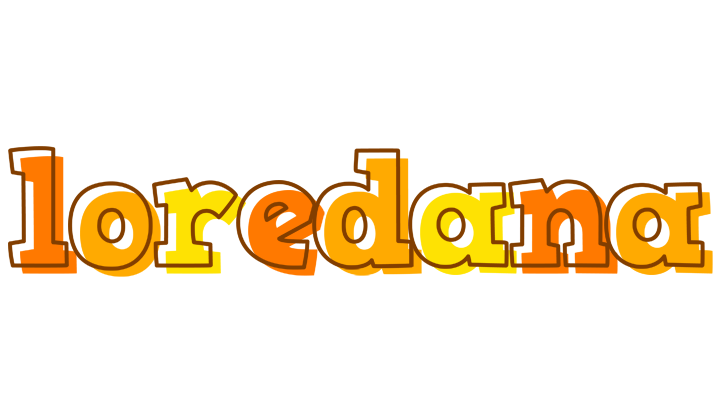 Loredana desert logo