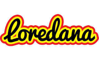Loredana flaming logo