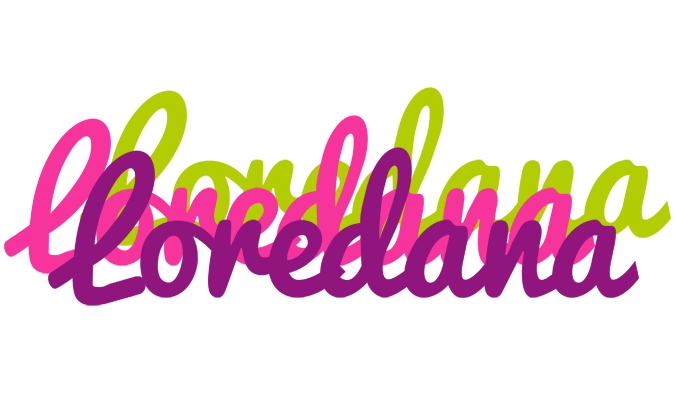Loredana flowers logo