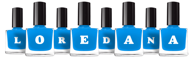 Loredana glossy logo