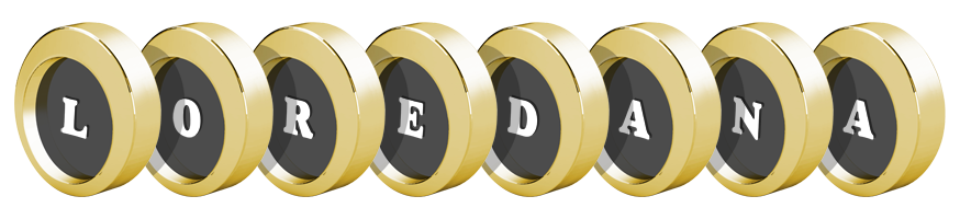 Loredana gold logo
