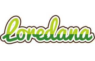 Loredana golfing logo
