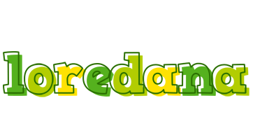 Loredana juice logo