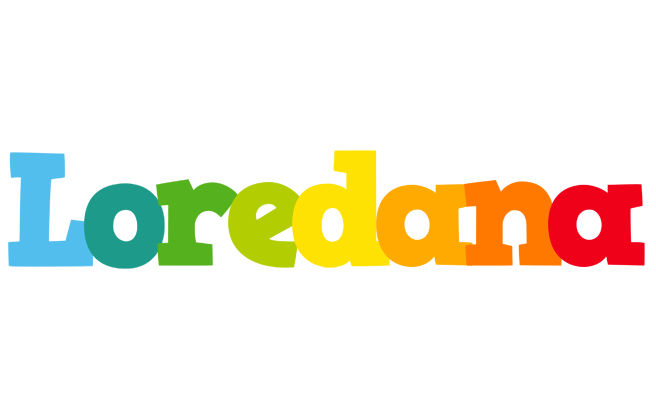 Loredana rainbows logo