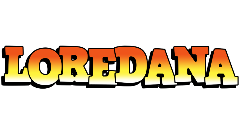 Loredana sunset logo