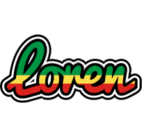 Loren african logo