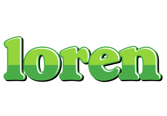 Loren apple logo