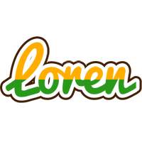Loren banana logo