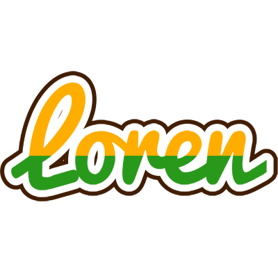 Loren banana logo