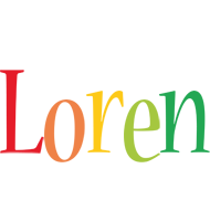 Loren birthday logo