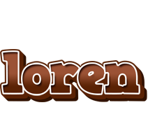 Loren brownie logo