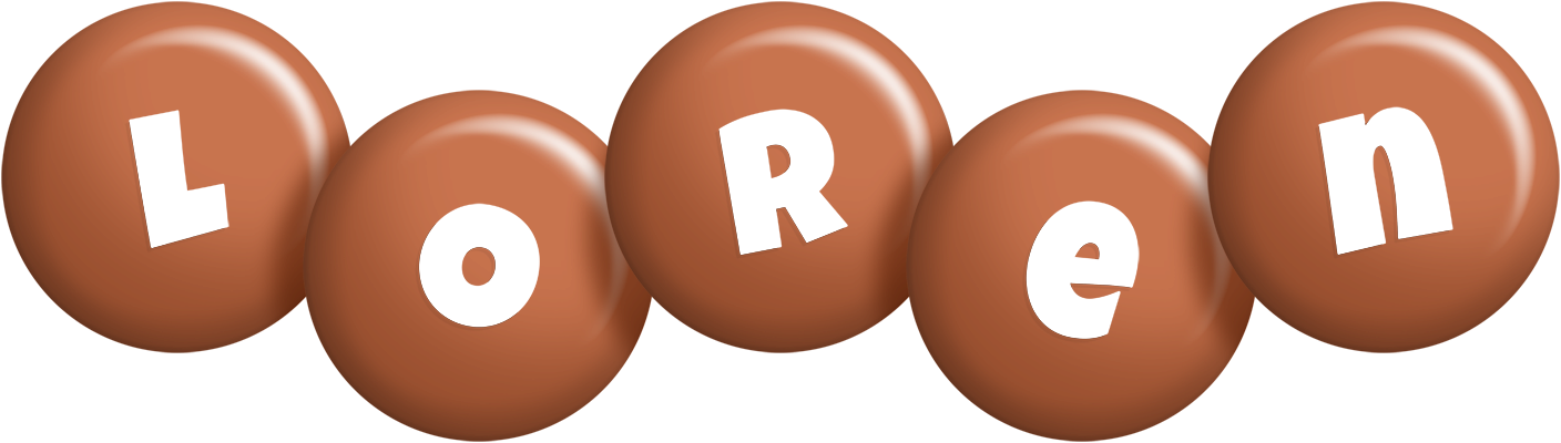Loren candy-brown logo