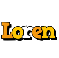 Loren cartoon logo