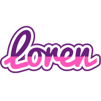 Loren cheerful logo