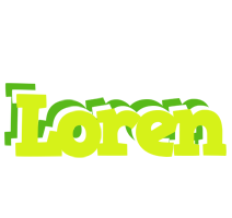 Loren citrus logo