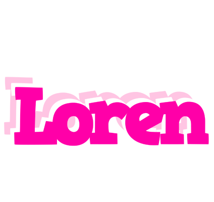 Loren dancing logo
