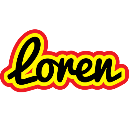 Loren flaming logo