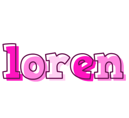 Loren hello logo