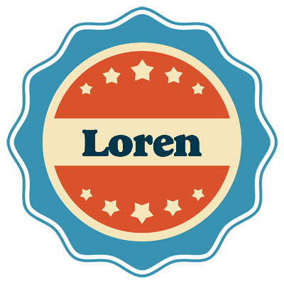 Loren labels logo