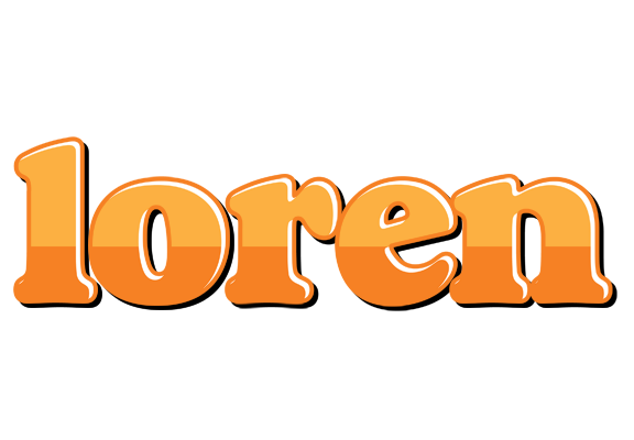 Loren orange logo