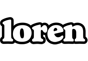 Loren panda logo