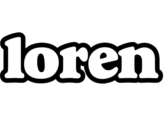 Loren panda logo