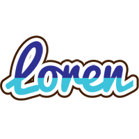 Loren raining logo