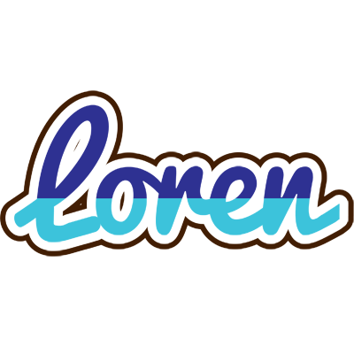 Loren raining logo