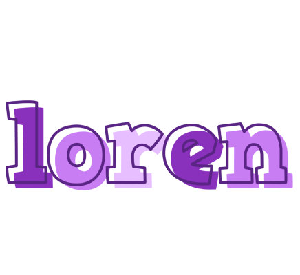 Loren sensual logo