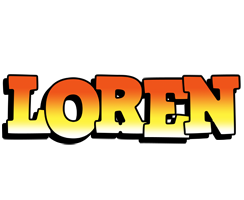 Loren sunset logo