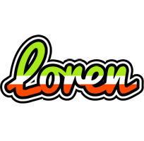 Loren superfun logo