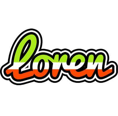 Loren superfun logo