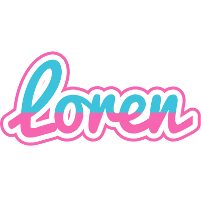 Loren woman logo