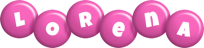 Lorena candy-pink logo