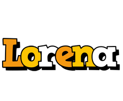Lorena cartoon logo