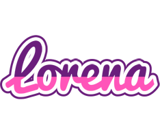 Lorena cheerful logo