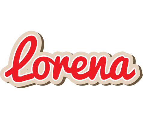 Lorena chocolate logo