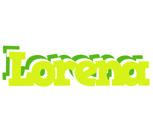 Lorena citrus logo