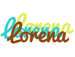 Lorena cupcake logo