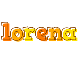 Lorena desert logo