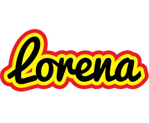 Lorena flaming logo