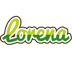 Lorena golfing logo