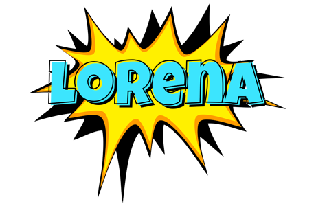 Lorena indycar logo